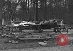 Image of Mechanics performing maintenance on P-47s Chievres Belgium, 1944, second 41 stock footage video 65675045686