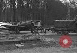 Image of Mechanics performing maintenance on P-47s Chievres Belgium, 1944, second 45 stock footage video 65675045686