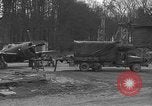 Image of Mechanics performing maintenance on P-47s Chievres Belgium, 1944, second 48 stock footage video 65675045686