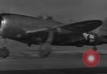 Image of P-47 airfield operations World War 2 Chievres Belgium, 1944, second 12 stock footage video 65675045688
