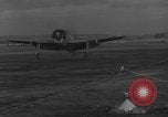 Image of P-47 airfield operations World War 2 Chievres Belgium, 1944, second 43 stock footage video 65675045688