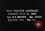 Image of ME-109 European Theater, 1944, second 16 stock footage video 65675045693
