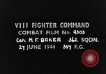 Image of ME-109 European Theater, 1944, second 17 stock footage video 65675045693