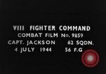 Standbild FW-190 europäische Theater, 1944, aus Sekunde 1 historischem Filmmaterial Videoclip 65675045695