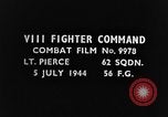 Image of FW-190 European Theater, 1944, second 3 stock footage video 65675045696