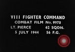 Image of FW-190 European Theater, 1944, second 4 stock footage video 65675045696