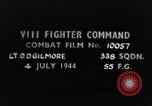Image of strafing European Theater, 1944, second 1 stock footage video 65675045697
