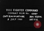 Image of FW-190 European Theater, 1944, second 1 stock footage video 65675045698