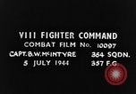 Image of FW-190 European Theater, 1944, second 4 stock footage video 65675045698