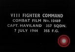 Standbild Messerschmitts-210 europäische Theater, 1944, aus Sekunde 1 historischem Filmmaterial Videoclip 65675045704