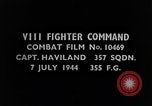 Standbild Messerschmitts-210 europäische Theater, 1944, aus Sekunde 3 historischem Filmmaterial Videoclip 65675045704