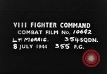 Standbild strafing europäische Theater, 1944, aus Sekunde 1 historischem Filmmaterial Videoclip 65675045705