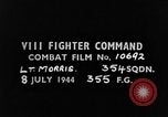 Standbild strafing europäische Theater, 1944, aus Sekunde 3 historischem Filmmaterial Videoclip 65675045705