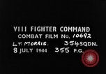 Standbild strafing europäische Theater, 1944, aus Sekunde 4 historischem Filmmaterial Videoclip 65675045705