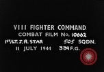 Standbild strafing europäische Theater, 1944, aus Sekunde 4 historischem Filmmaterial Videoclip 65675045706