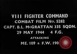 Standbild strafing europäische Theater, 1944, aus Sekunde 40 historischem Filmmaterial Videoclip 65675045709