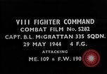 Standbild strafing europäische Theater, 1944, aus Sekunde 42 historischem Filmmaterial Videoclip 65675045709
