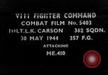 Standbild ME-410 europäische Theater, 1944, aus Sekunde 1 historischem Filmmaterial Videoclip 65675045712