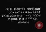 Image of strafing European Theater, 1944, second 4 stock footage video 65675045721