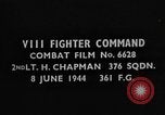 Image of strafing European Theater, 1944, second 3 stock footage video 65675045723
