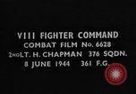 Image of strafing European Theater, 1944, second 4 stock footage video 65675045723