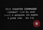Image of strafing European Theater, 1944, second 1 stock footage video 65675045724
