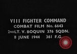 Image of strafing European Theater, 1944, second 3 stock footage video 65675045724
