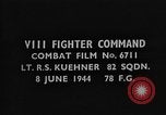 Image of strafing European Theater, 1944, second 3 stock footage video 65675045725