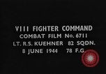 Image of strafing European Theater, 1944, second 4 stock footage video 65675045725