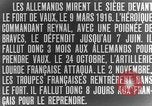 Image of Vaux Fort Verdun France, 1916, second 9 stock footage video 65675045736