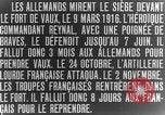 Image of Vaux Fort Verdun France, 1916, second 17 stock footage video 65675045736