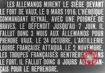 Image of Vaux Fort Verdun France, 1916, second 18 stock footage video 65675045736