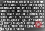 Image of Vaux Fort Verdun France, 1916, second 19 stock footage video 65675045736