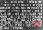 Image of Vaux Fort Verdun France, 1916, second 20 stock footage video 65675045736