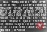 Image of Vaux Fort Verdun France, 1916, second 21 stock footage video 65675045736