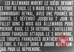Image of Vaux Fort Verdun France, 1916, second 22 stock footage video 65675045736