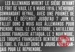 Image of Vaux Fort Verdun France, 1916, second 23 stock footage video 65675045736
