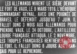 Image of Vaux Fort Verdun France, 1916, second 26 stock footage video 65675045736