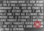 Image of Vaux Fort Verdun France, 1916, second 27 stock footage video 65675045736