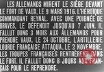 Image of Vaux Fort Verdun France, 1916, second 30 stock footage video 65675045736