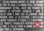 Image of Vaux Fort Verdun France, 1916, second 32 stock footage video 65675045736