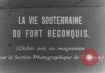 Image of French soldiers Verdun France, 1916, second 1 stock footage video 65675045737