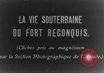 Image of French soldiers Verdun France, 1916, second 9 stock footage video 65675045737