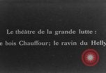 Image of French troops Verdun France, 1916, second 31 stock footage video 65675045743