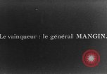 Image of French troops Verdun France, 1916, second 4 stock footage video 65675045745