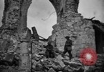 Image of ruined church France World War 1 France, 1918, second 18 stock footage video 65675045750