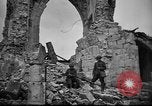 Image of ruined church France World War 1 France, 1918, second 19 stock footage video 65675045750