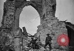 Image of ruined church France World War 1 France, 1918, second 22 stock footage video 65675045750