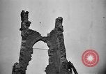 Image of ruined church France World War 1 France, 1918, second 42 stock footage video 65675045750