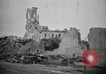 Image of ruined church France World War 1 France, 1918, second 44 stock footage video 65675045750